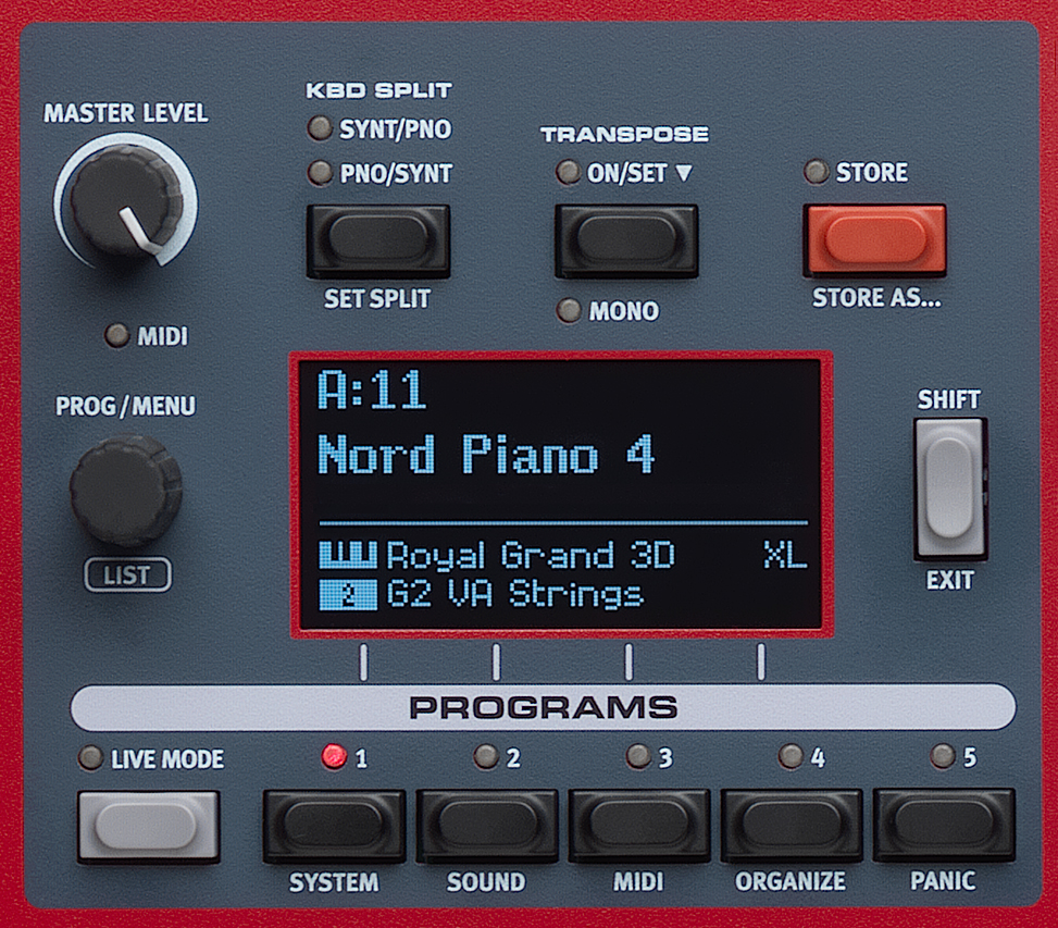 Nord Piano 4 Stage Piano Features