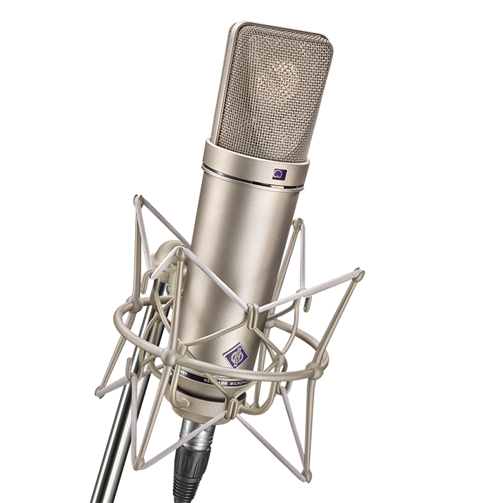 Neumann U 87 Ai Switchable Studio Microphone - Nickel Color